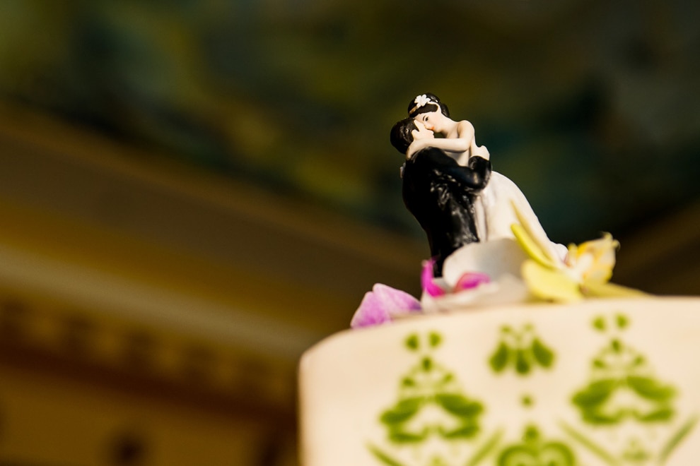 Wedding cake in Zephyr Palace