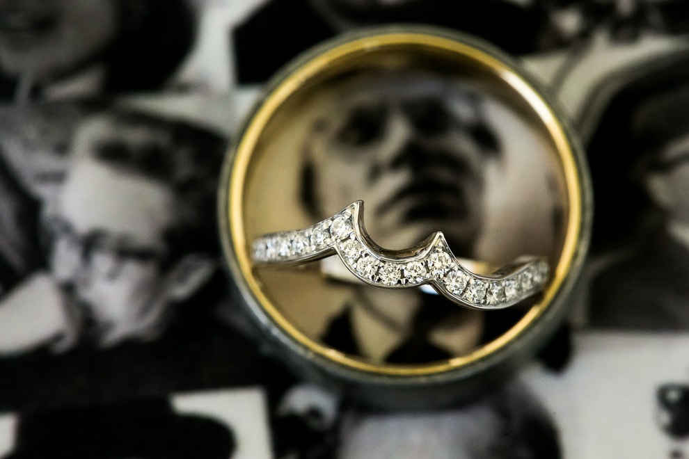 Wedding ring detail 