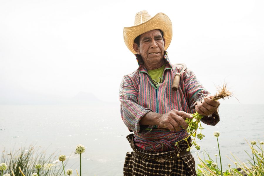 Indigenous man in Guatemala