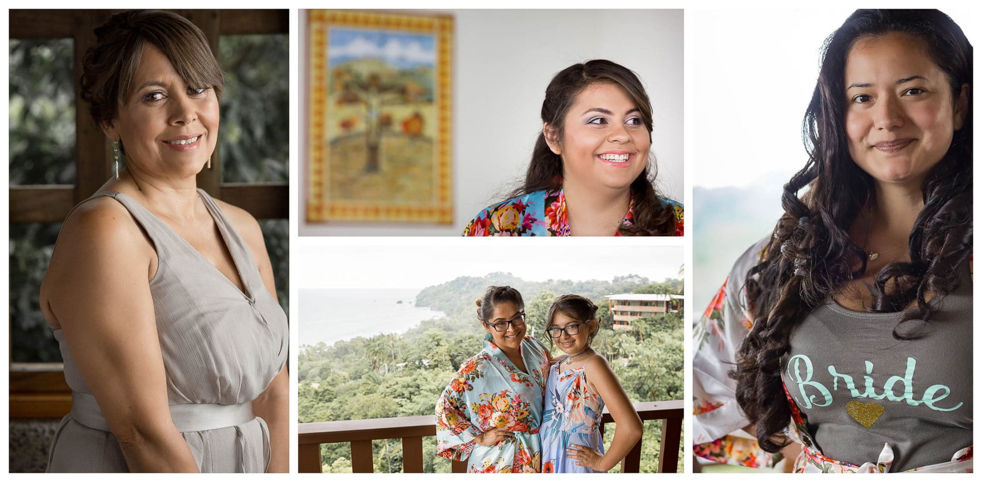 brides maids Costa Rica Destination Wedding at Costa Verde