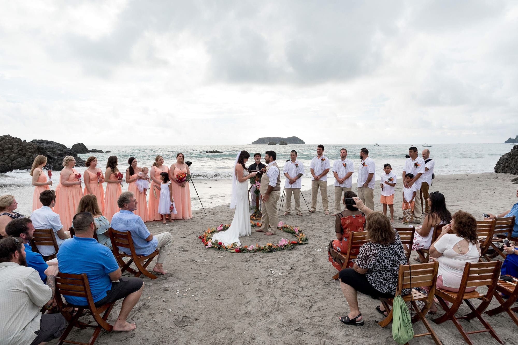 Beach weddings are gorgeous! Check out this ceremony!