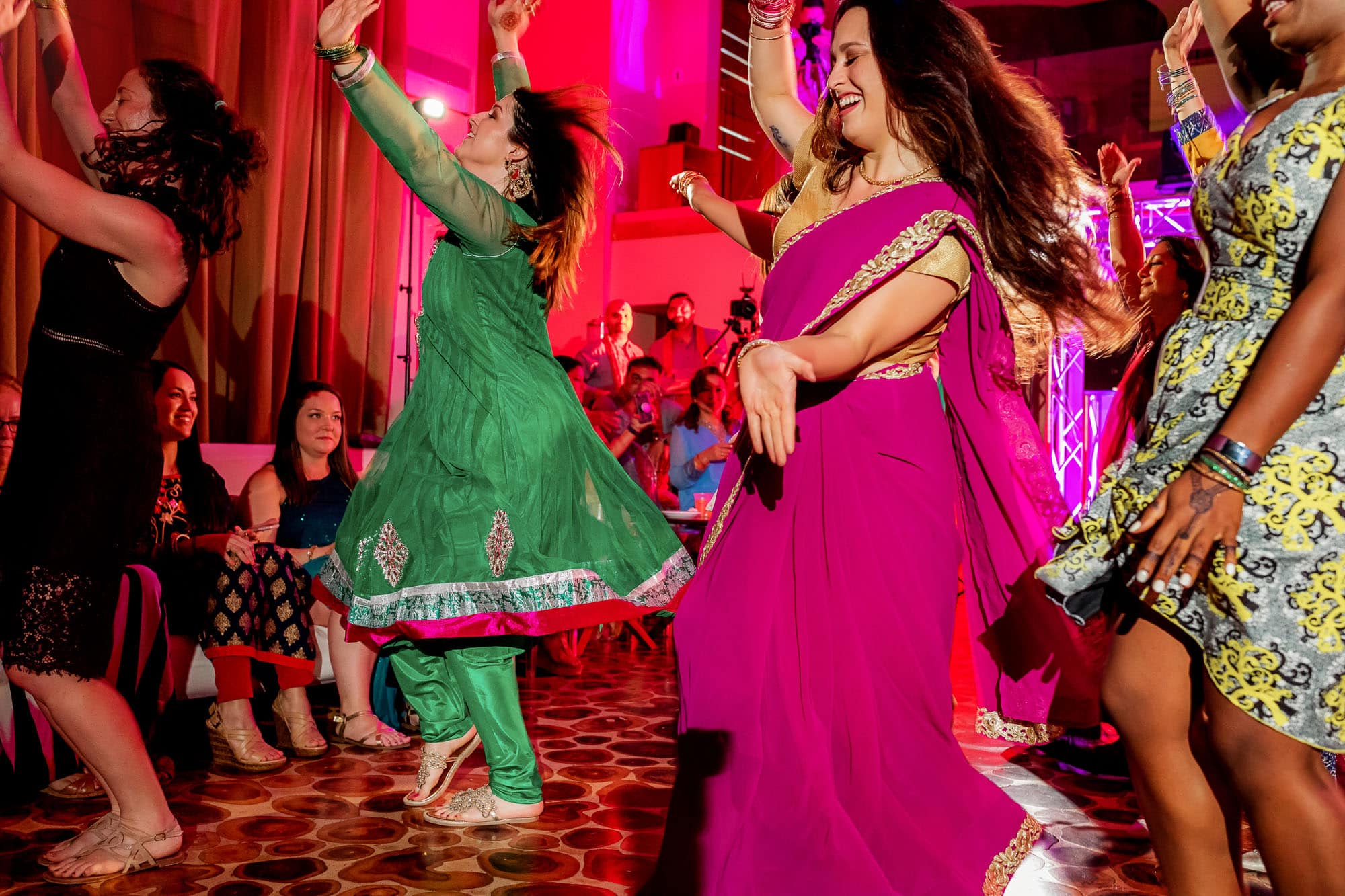 More fun and dancing the second night at this traditional Hindu Muslim wedding!